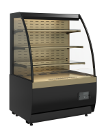 Витрина кондитерская Carboma K70 VM 0,9-2 STANDARD версия 2.0 (открытая, горка) FLANDRIA 2